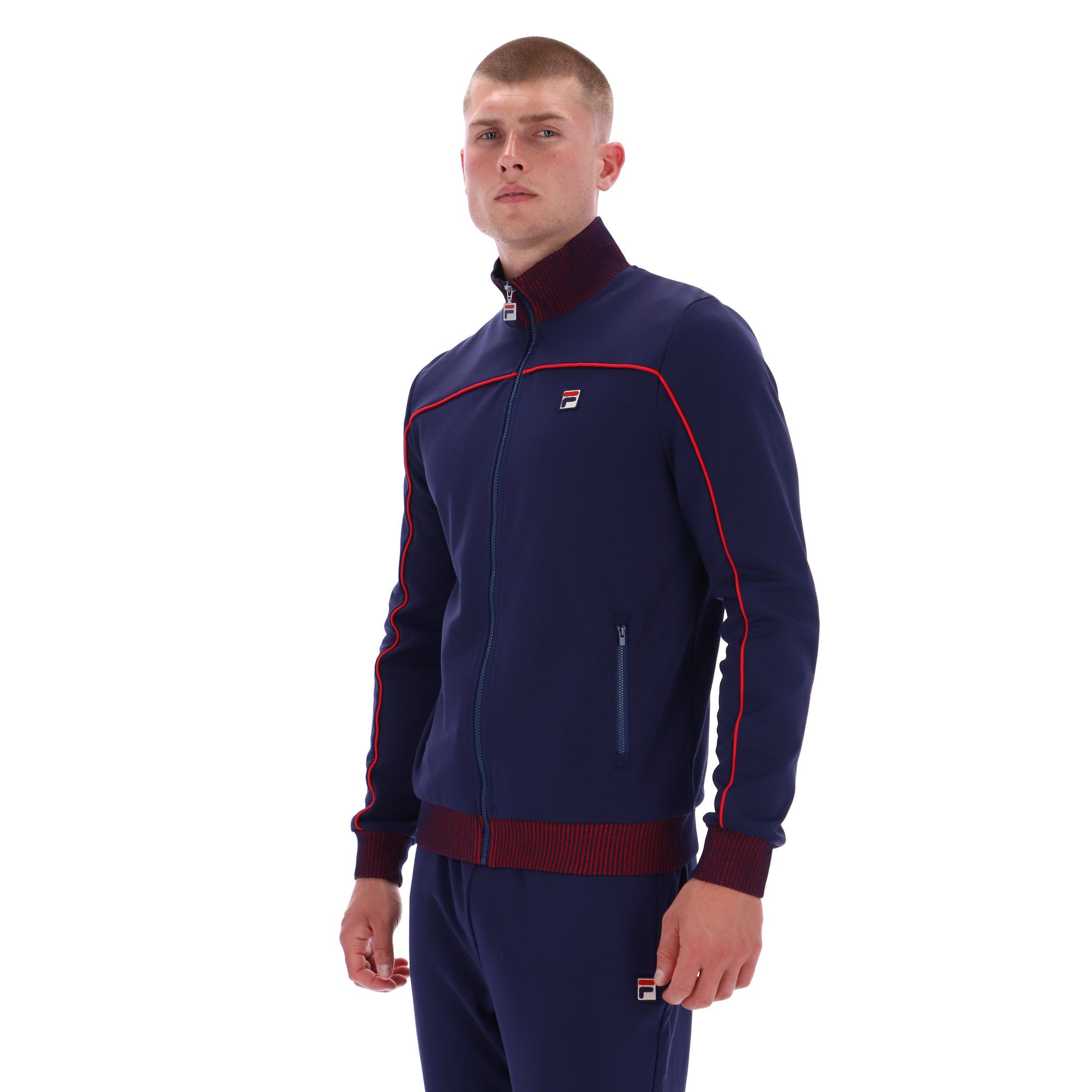 Fila Vintage Zayn Track Top Navy