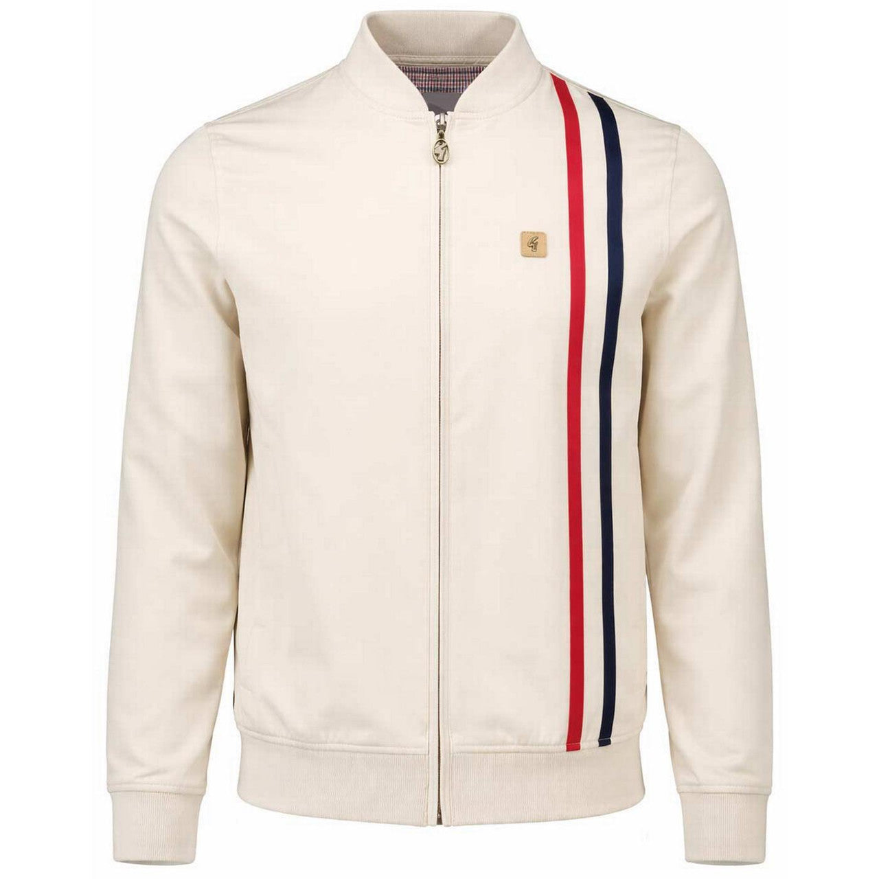 Gabicci Vintage Griffin Bomber Jacket Cream