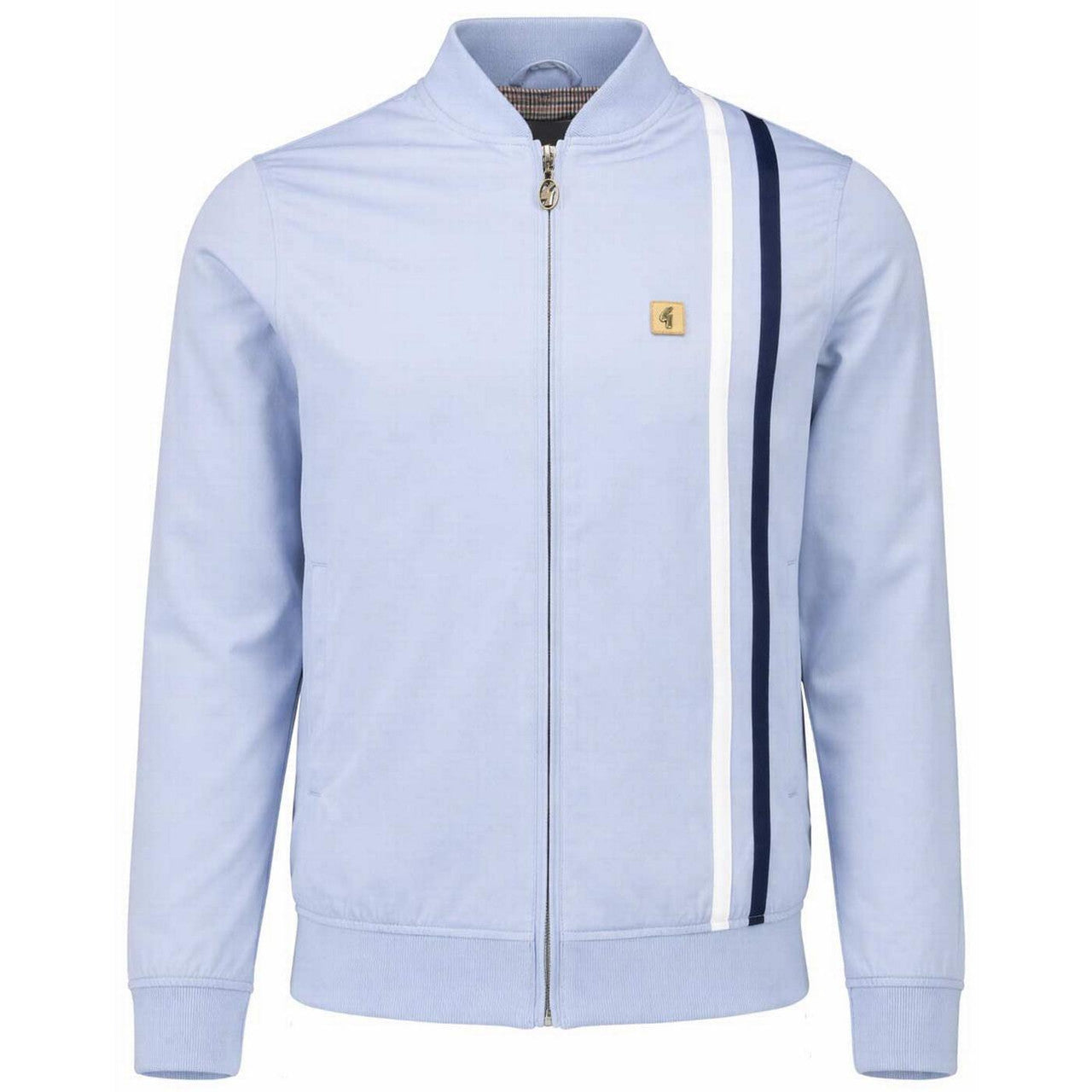 Gabicci Vintage Griffin Bomber Jacket Sky