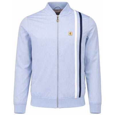 Gabicci Vintage Griffin Bomber Jacket Sky