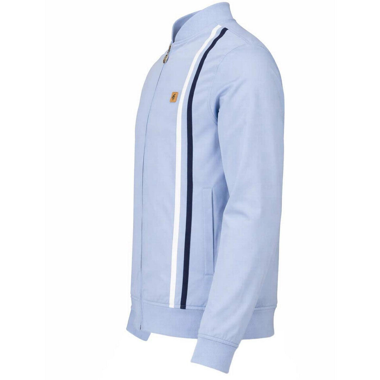 Gabicci Vintage Griffin Bomber Jacket Sky