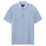 Bugatti Zip Polo Shirt Sky