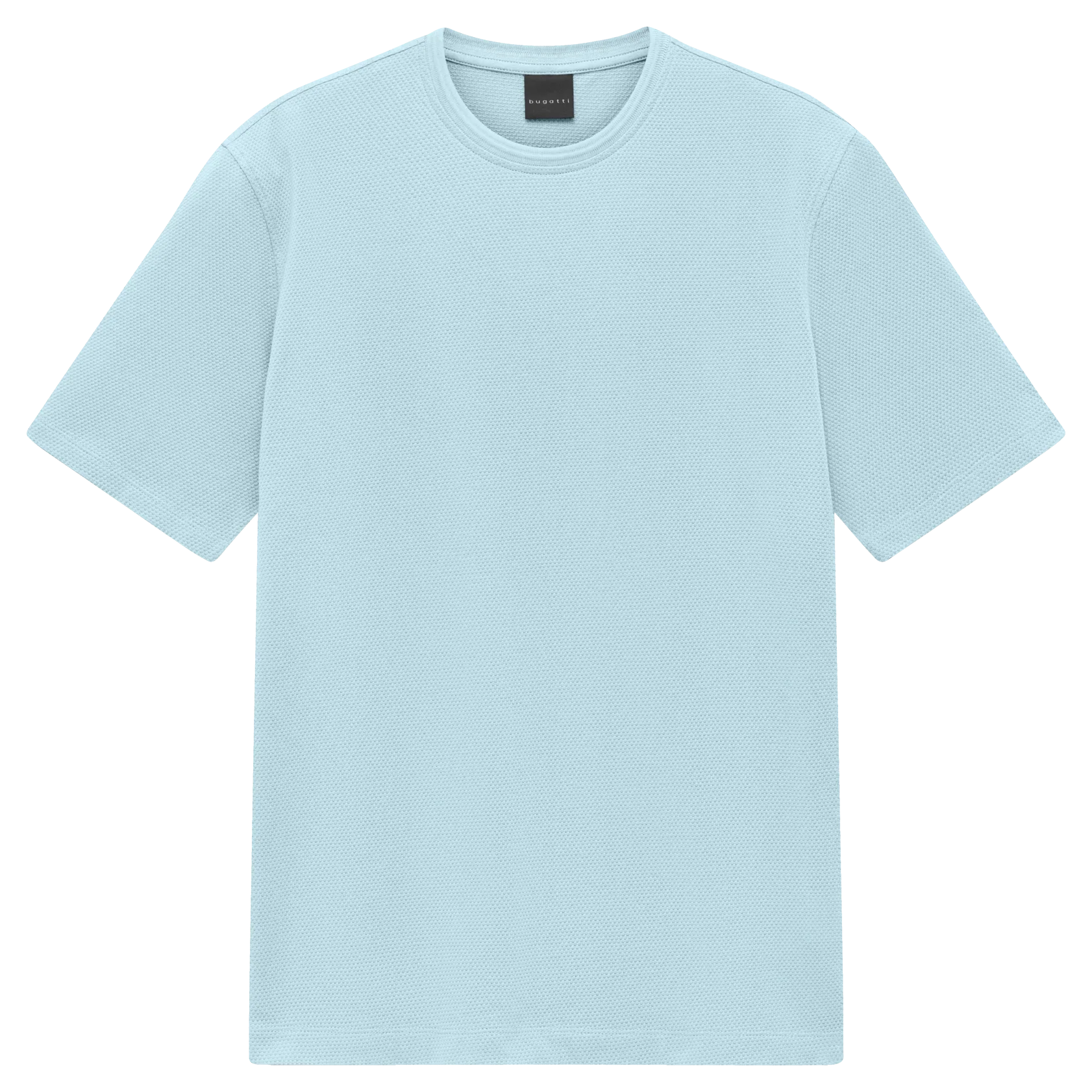 Bugatti Textured T-Shirt Sky