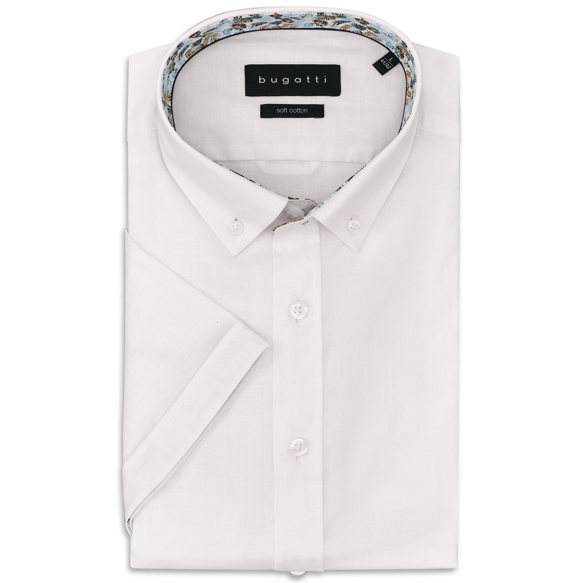 Bugatti Cotton Shirt White