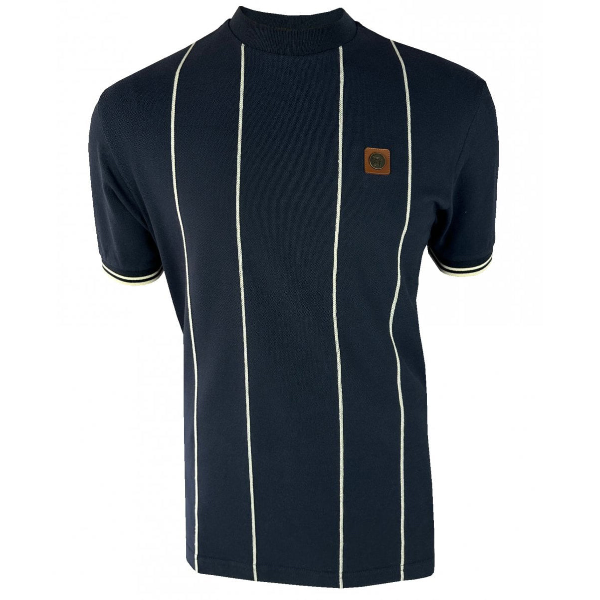 Trojan Stripe T-Shirt Navy