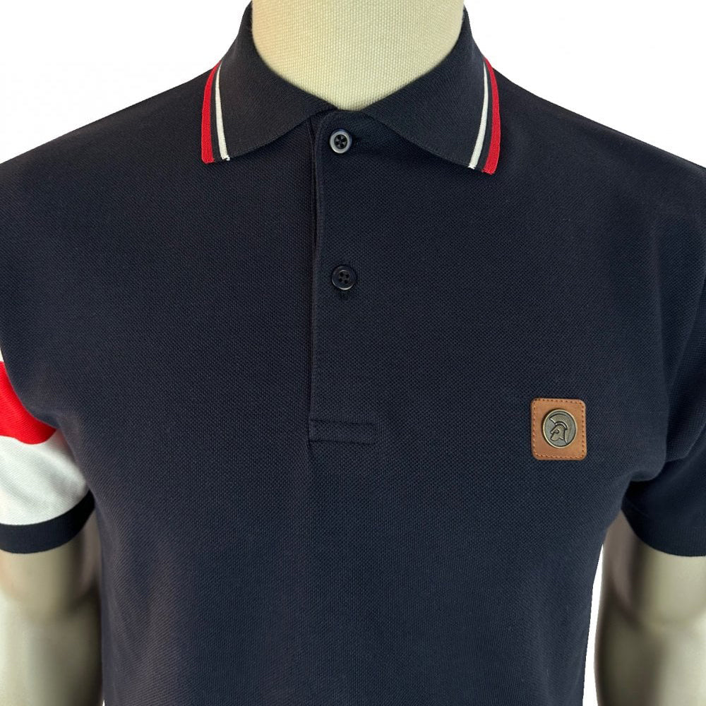 Trojan St George Polo Shirt Navy