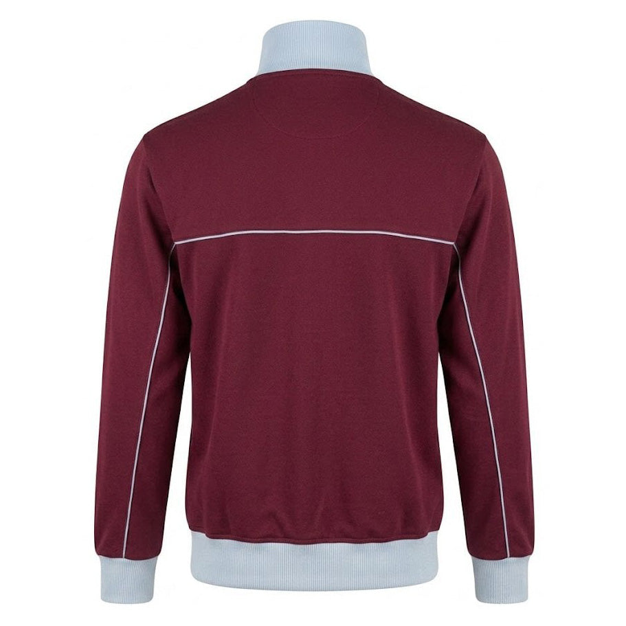 Trojan Piping Track Top Claret