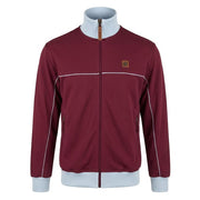 Trojan Piping Track Top Claret