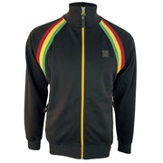 Trojan Raglan Stripe Track Top Rasta