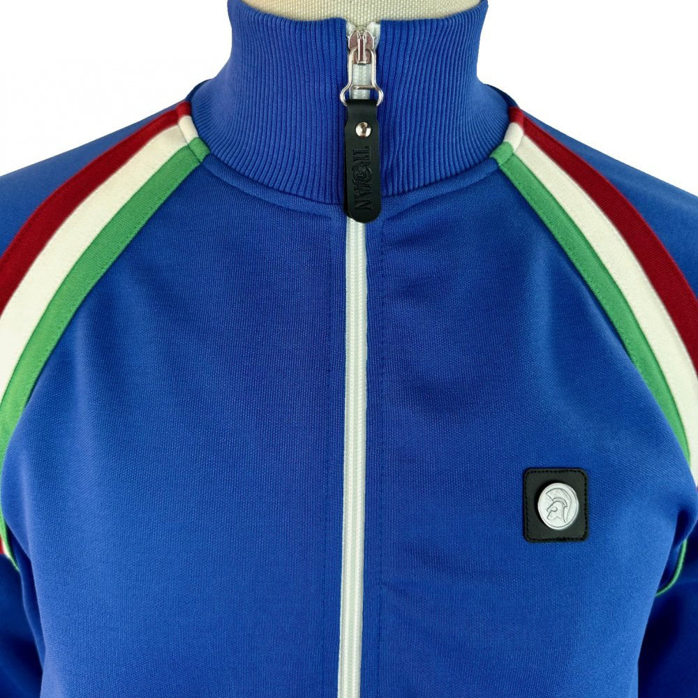 Trojan Raglan Stripe Track Top Italia