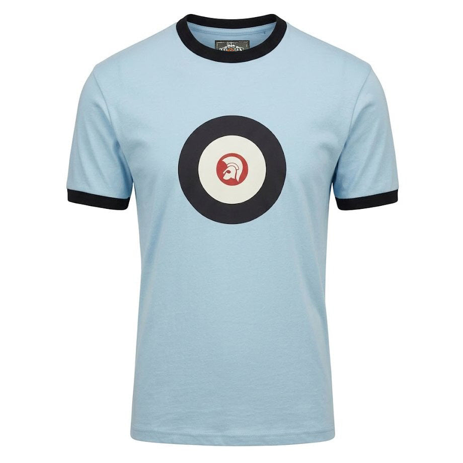 Trojan Target T-Shirt Sky