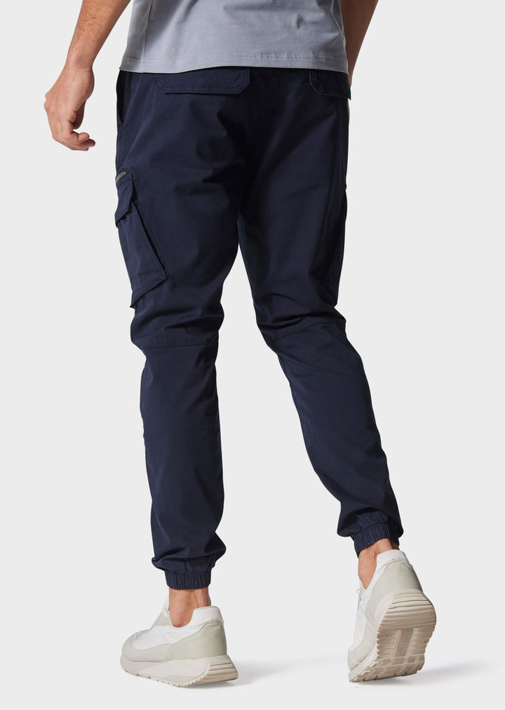 Police Kiraly Cargo Pants Navy - Urban Menswear