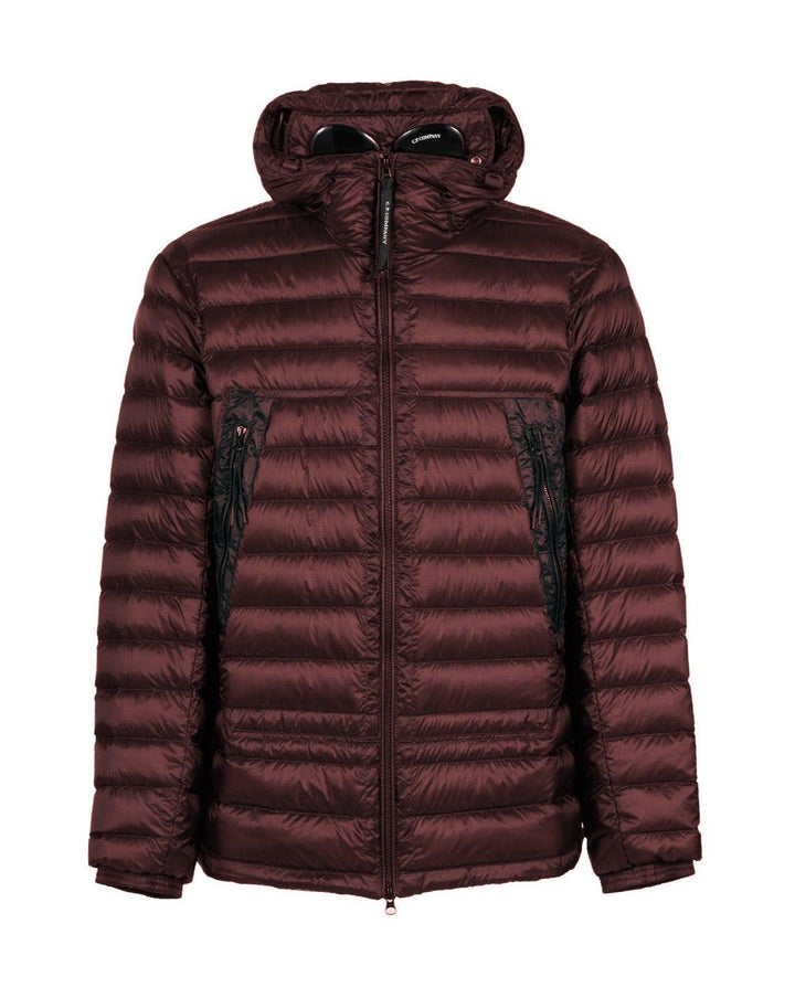 CP Company DD Shell Goggle Down Jacket Port Royal - Urban Menswear