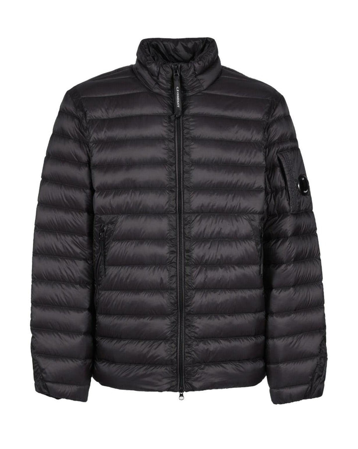 CP Company DD Shell Lens Down Jacket Black - Urban Menswear