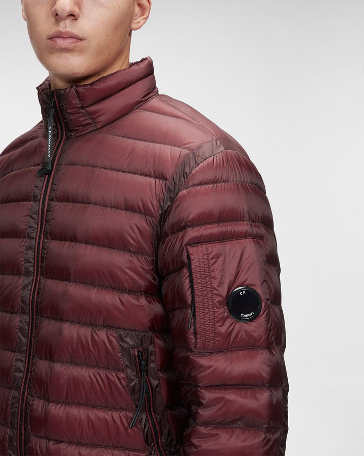 CP Company DD Shell Lens Down Jacket Port Royal - Urban Menswear