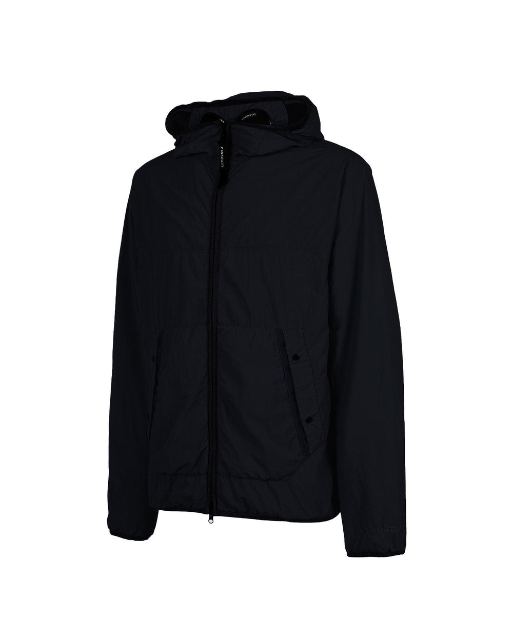 CP Company G.D.P Goggle Hooded Jacket Black - Urban Menswear