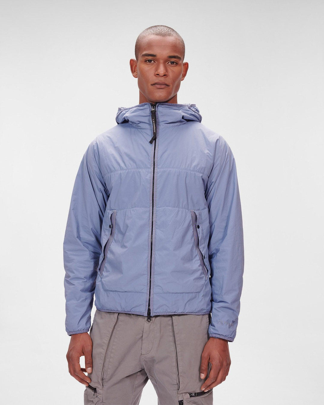 CP Company G.D.P Goggle Hooded Jacket Infinity Blue - Urban Menswear