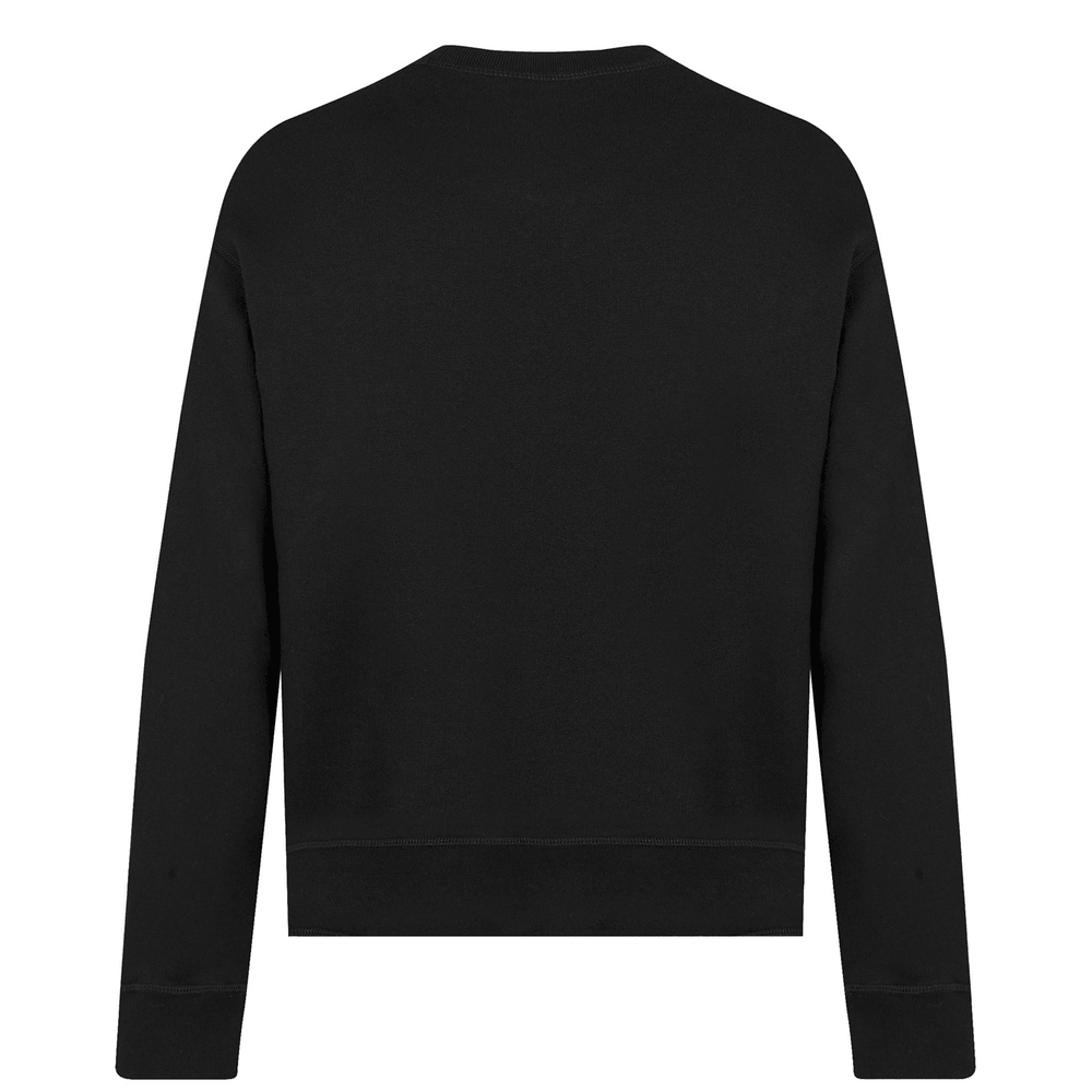 DSquared2 Icon Patent Sweatshirt Black - Urban Menswear