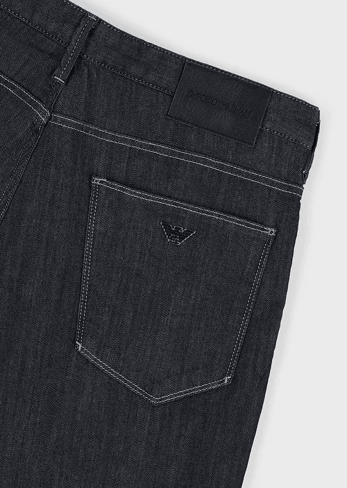 Emporio Armani Jeans J06 Slim Fit Navy Blue - Urban Menswear