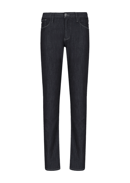 Emporio Armani Jeans J45 Regular Fit Navy Blue - Urban Menswear