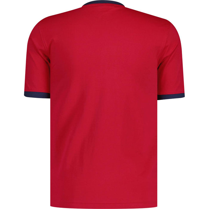 Fila Vintage Marconi T-Shirt Red/Navy - Urban Menswear