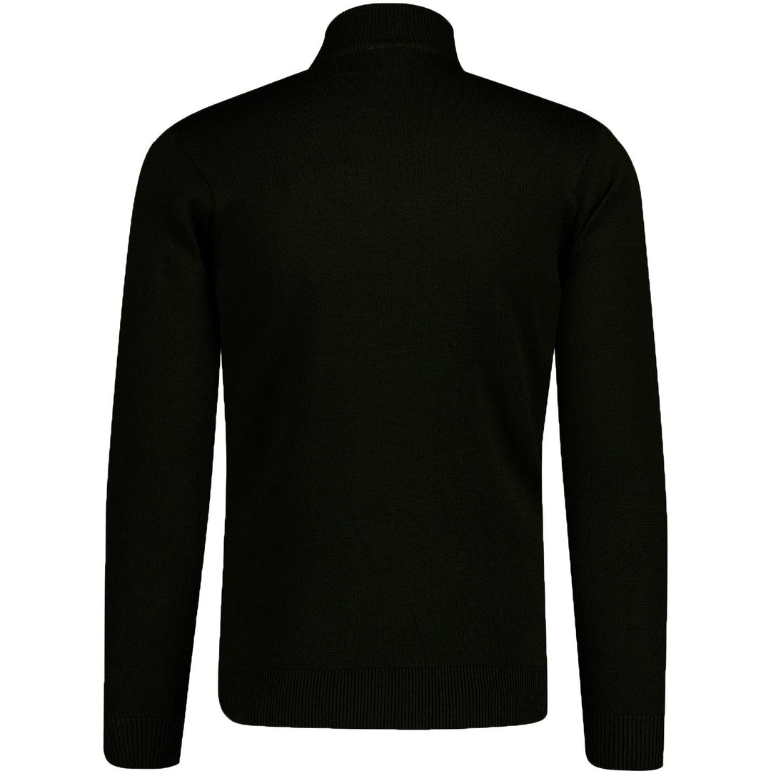 Gabicci Vintage Duke Turtleneck Jumper Black - Urban Menswear