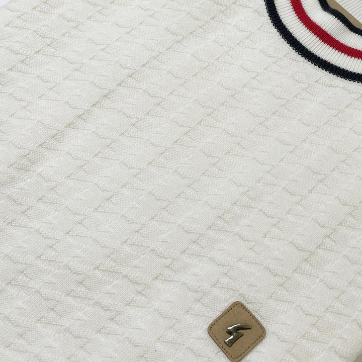 Gabicci Vintage Feltnor Turtleneck Top White - Urban Menswear