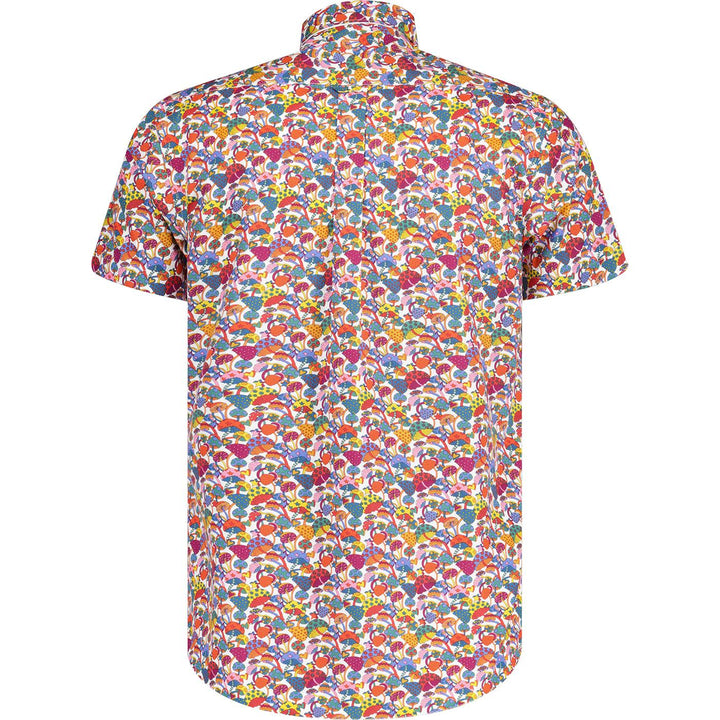 Gabicci Vintage Fincher Retro Shirt Sienna - Urban Menswear