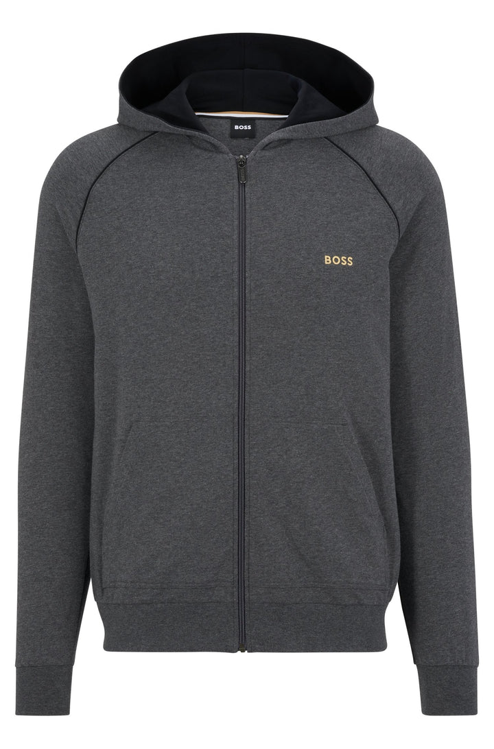 Hugo Boss Loungewear Hoodie Dark Grey - Urban Menswear