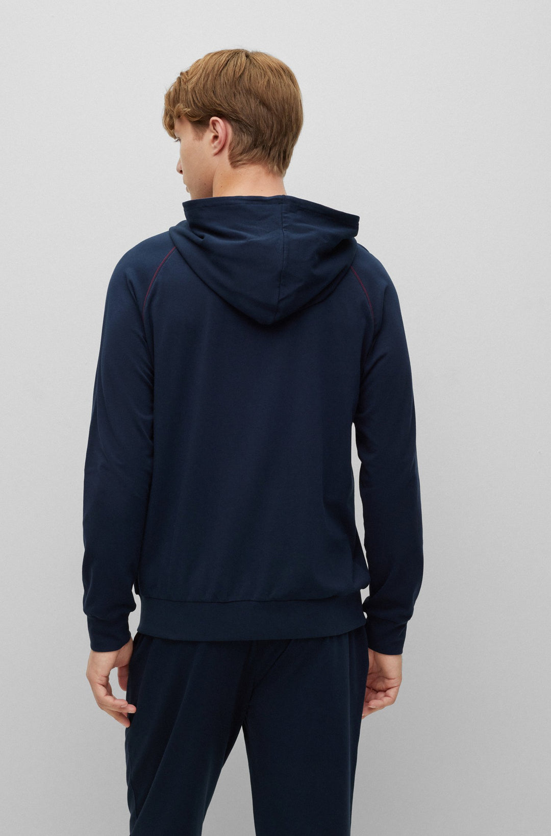 Hugo Boss Loungewear Hoodie Navy Blue - Urban Menswear