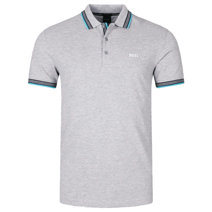 Hugo Boss Paddy Polo Shirt Grey - Urban Menswear