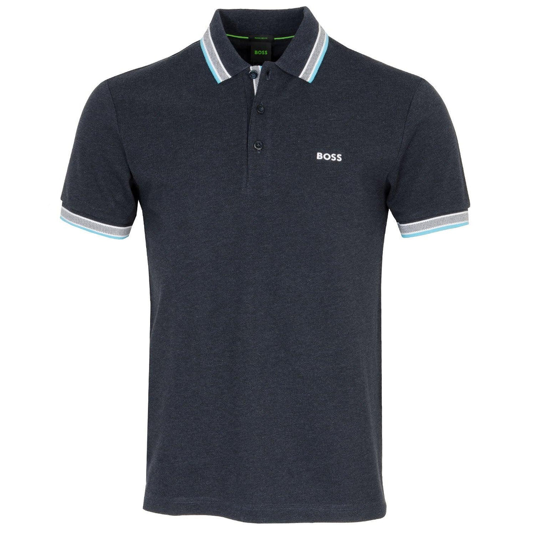 Hugo Boss Paddy Polo Shirt Navy - Urban Menswear