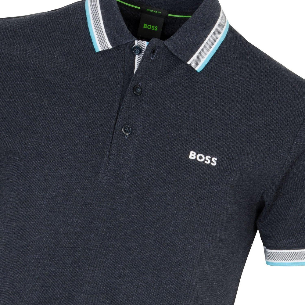 Hugo Boss Paddy Polo Shirt Navy - Urban Menswear