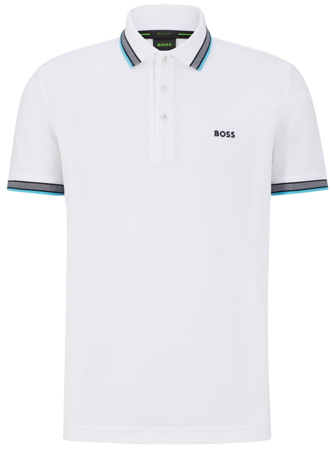 Hugo Boss Paddy Polo Shirt White - Urban Menswear