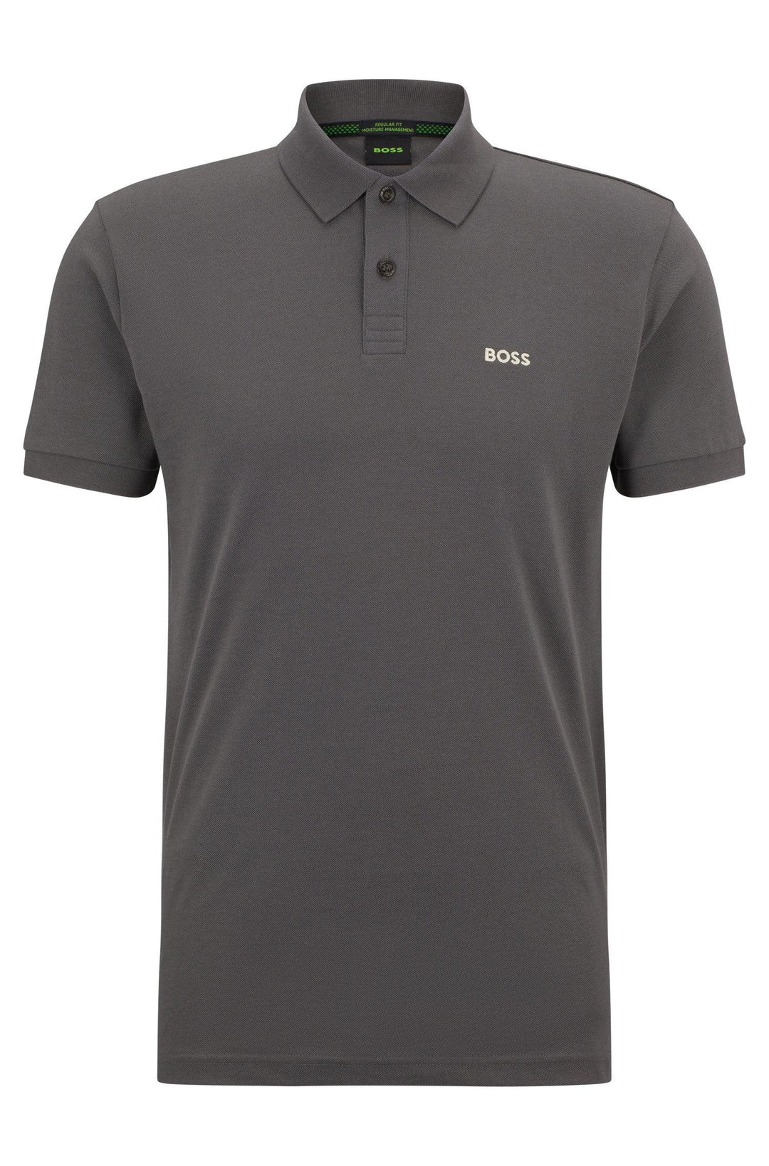 Hugo Boss Piro Polo Shirt Dark Grey - Urban Menswear