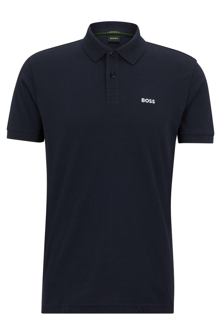 Hugo Boss Piro Polo Shirt Navy - Urban Menswear