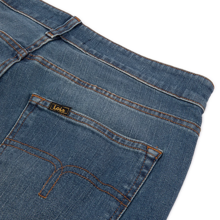 Lois Terrace Taper Fit Jeans Light Stone Blue - Urban Menswear