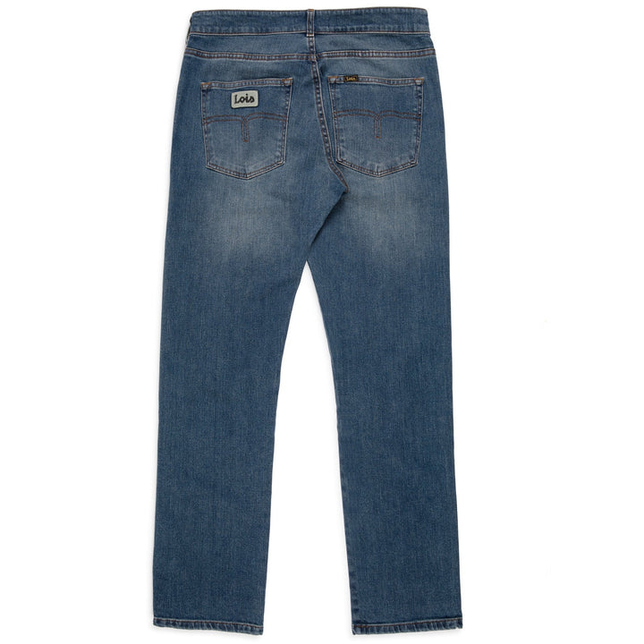 Lois Terrace Taper Fit Jeans Light Stone Blue - Urban Menswear