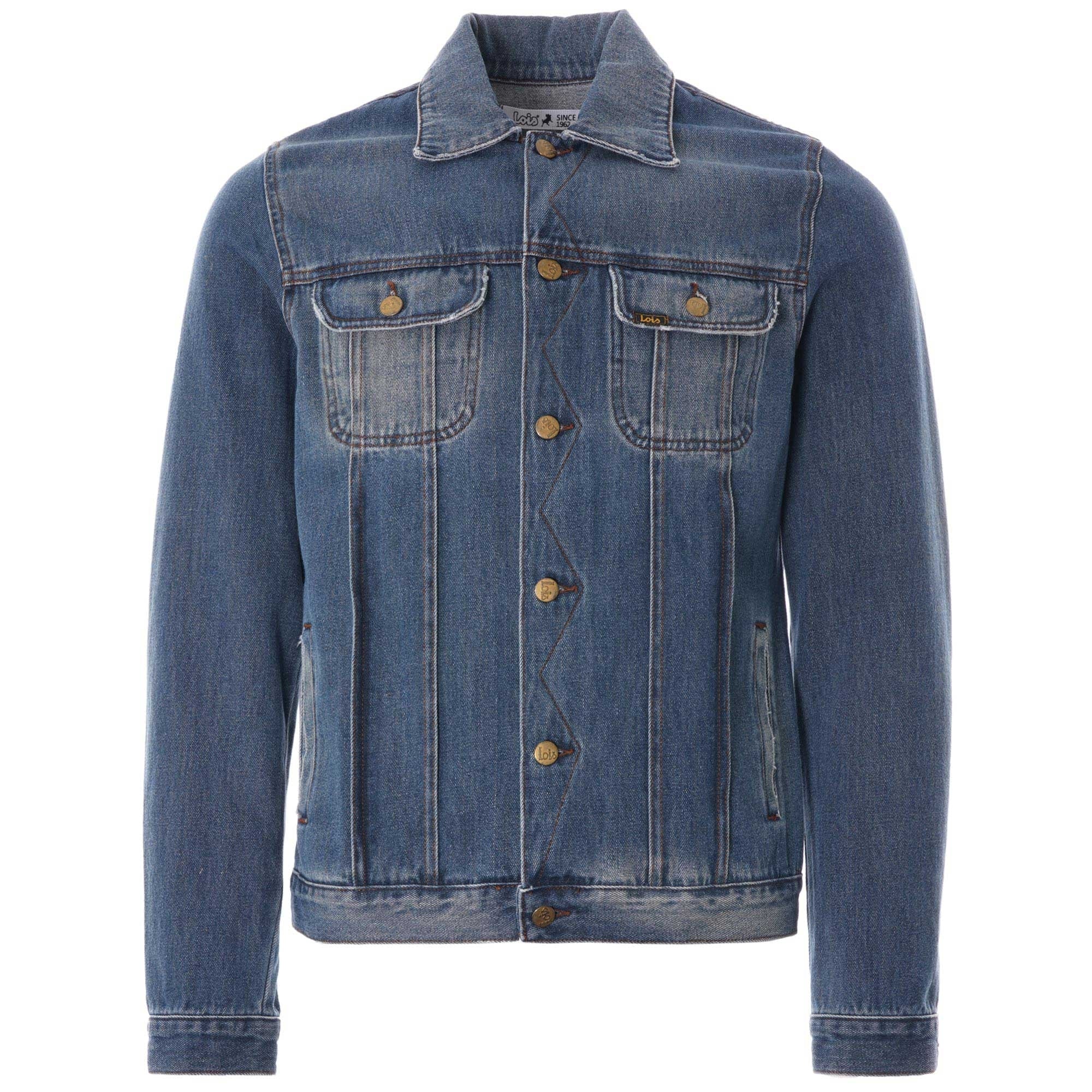 Jaket jeans shop blue wash