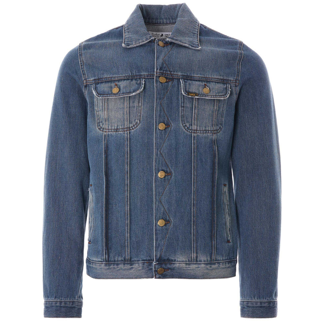 Lois Jeans Tejana Denim Jacket Light Stone Wash - Urban Menswear