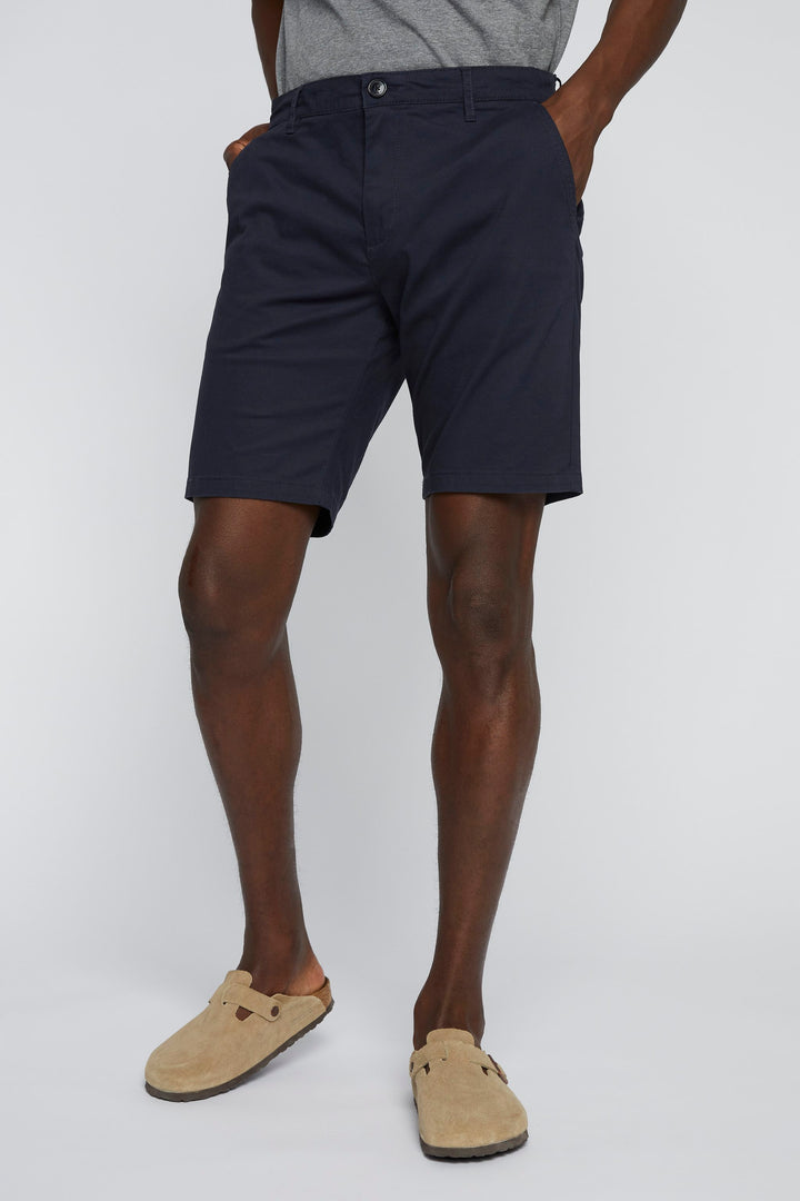 Matinique Thomas Chino Shorts Navy Blue - Urban Menswear