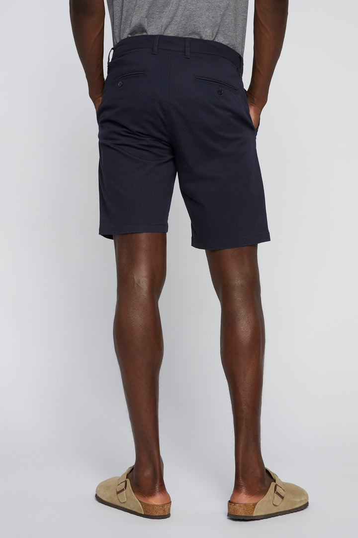 Matinique Thomas Chino Shorts Navy Blue - Urban Menswear