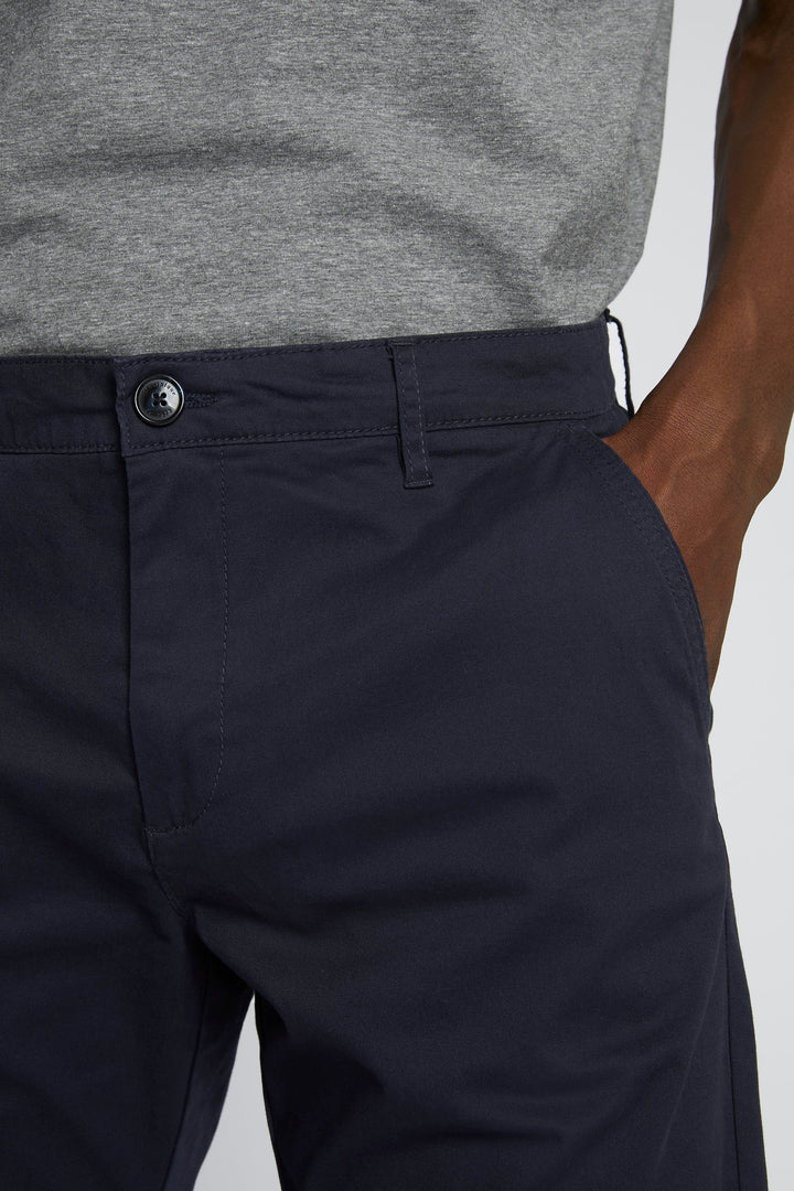 Matinique Thomas Chino Shorts Navy Blue - Urban Menswear