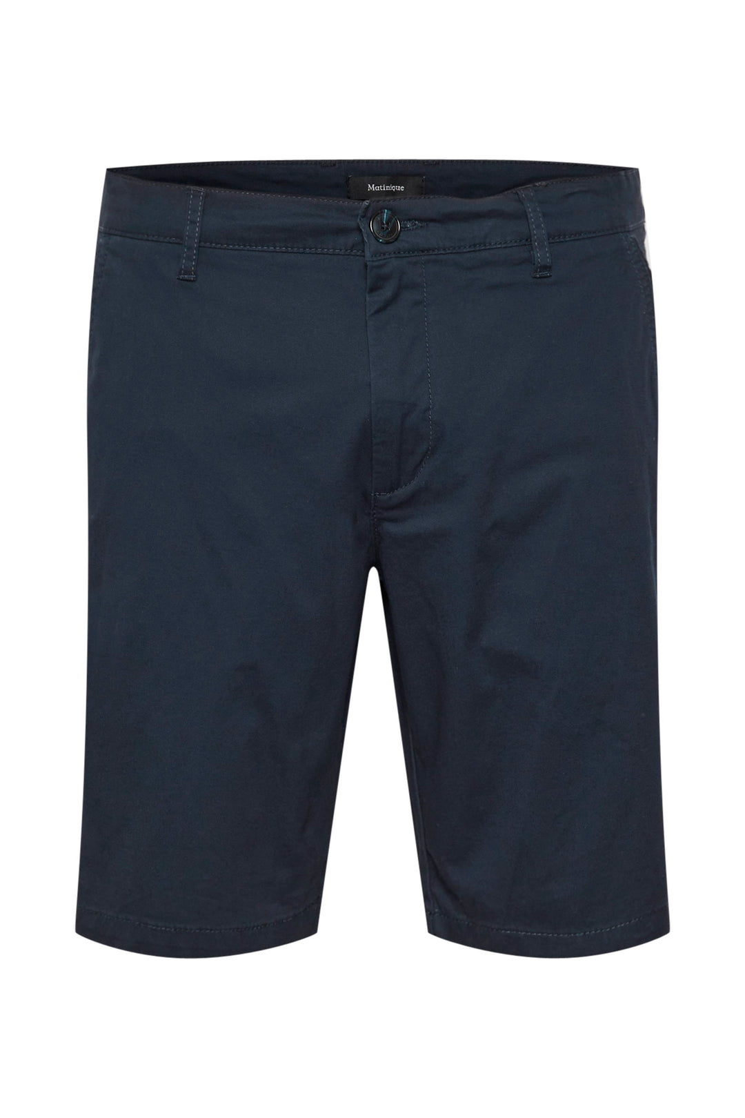 Matinique Thomas Chino Shorts Navy Blue - Urban Menswear