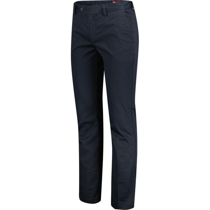 Merc London Winston Sta Prest Trousers Navy - Urban Menswear