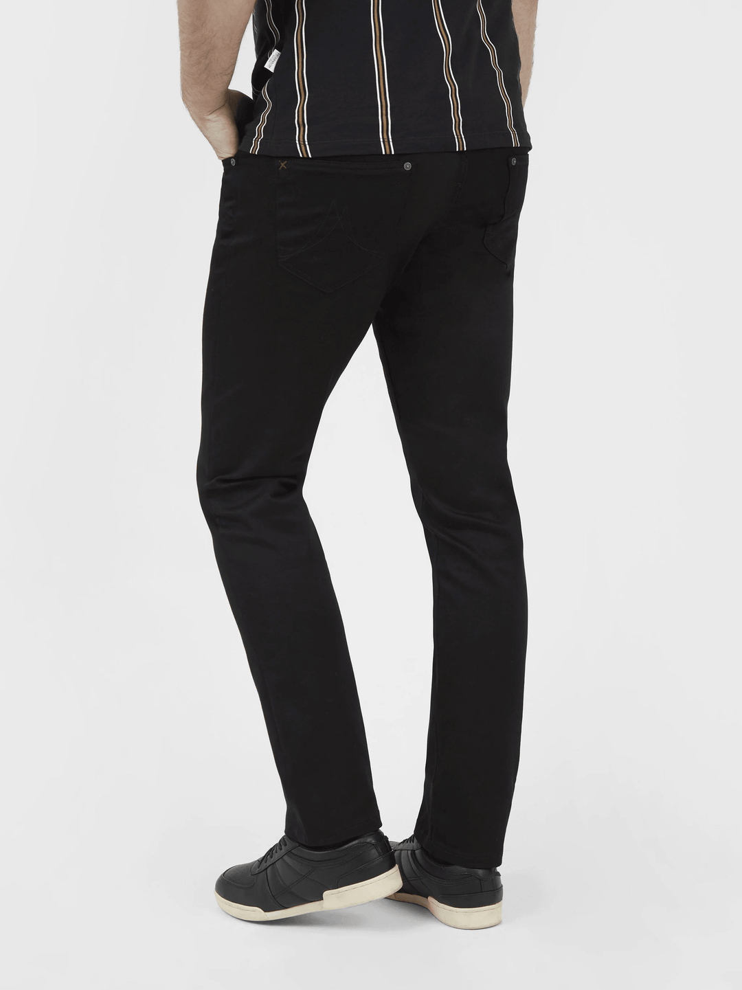 Mish Mash 1955 Slim Flex Jeans Black - Urban Menswear