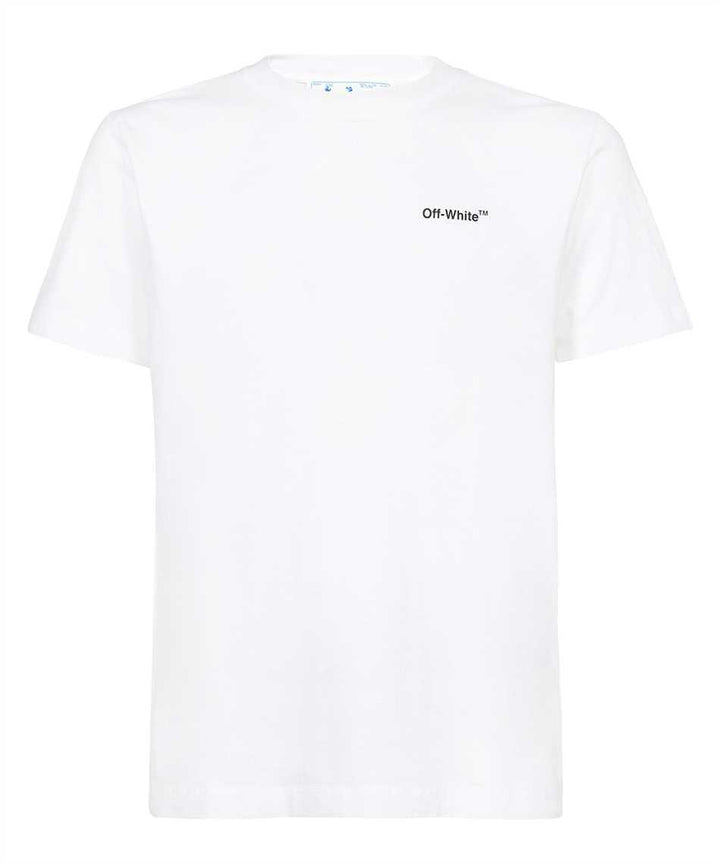 Off White Caravaggio Arrow T-Shirt White - Urban Menswear