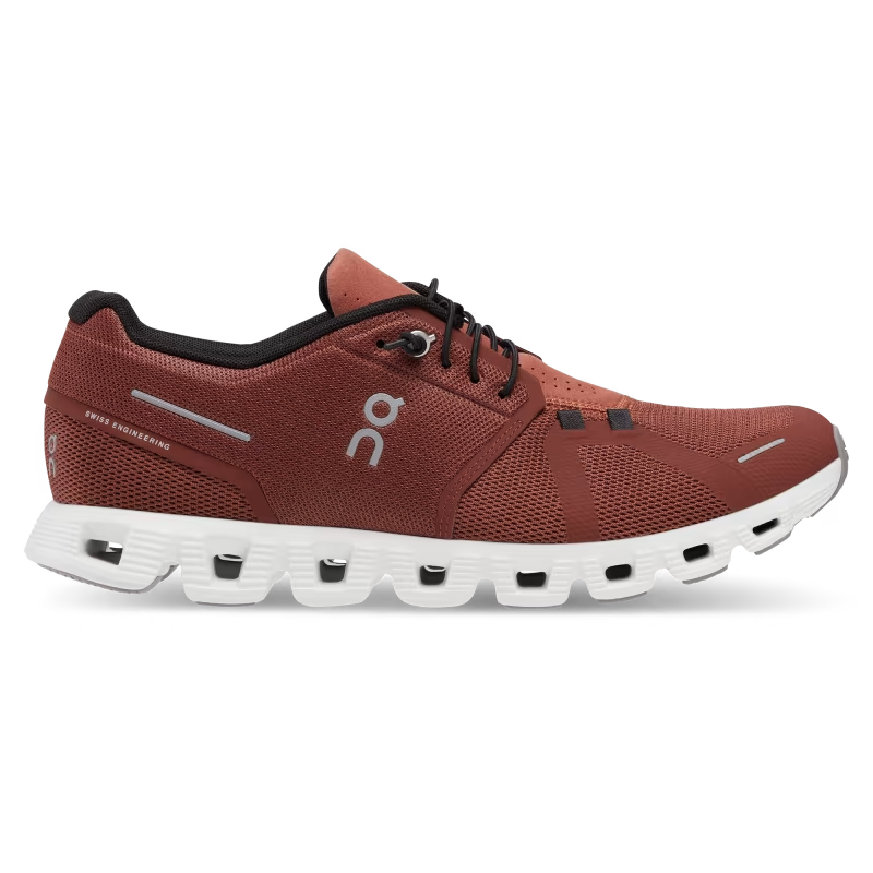 On Running Cloud 5 Trainers Ruby/Rust - Urban Menswear