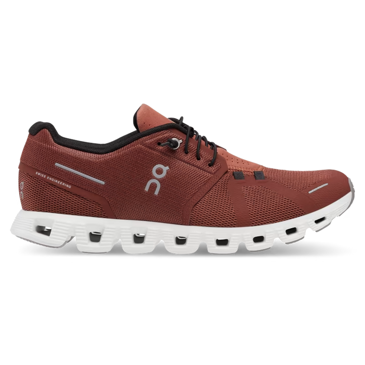 On Running Cloud 5 Trainers Ruby/Rust - Urban Menswear