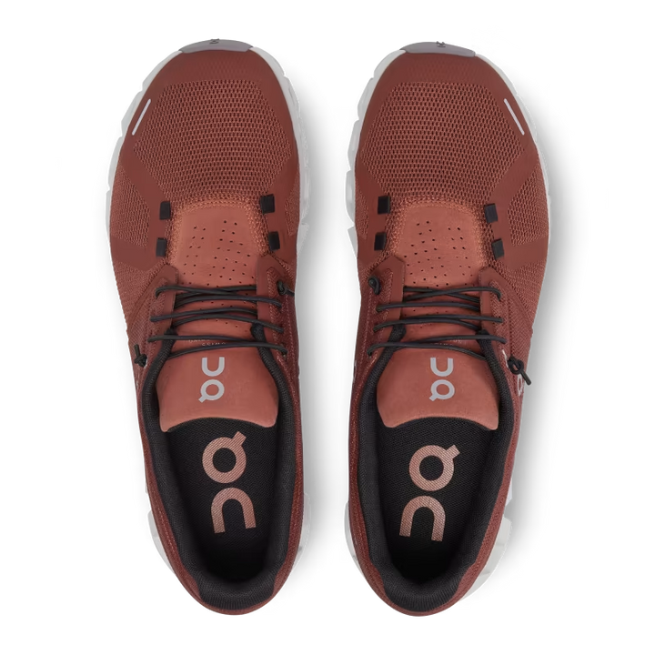 On Running Cloud 5 Trainers Ruby/Rust - Urban Menswear